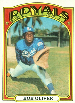 Bob Oliver Baseball Card